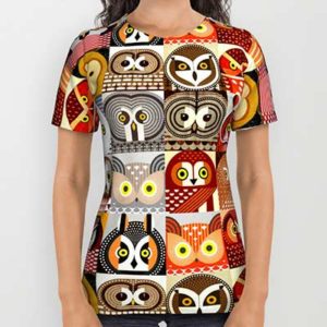 cool owl shirt