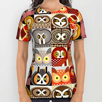 cool owl shirt