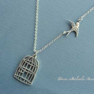 bird cage necklace