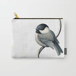 black capped chickadee clutch